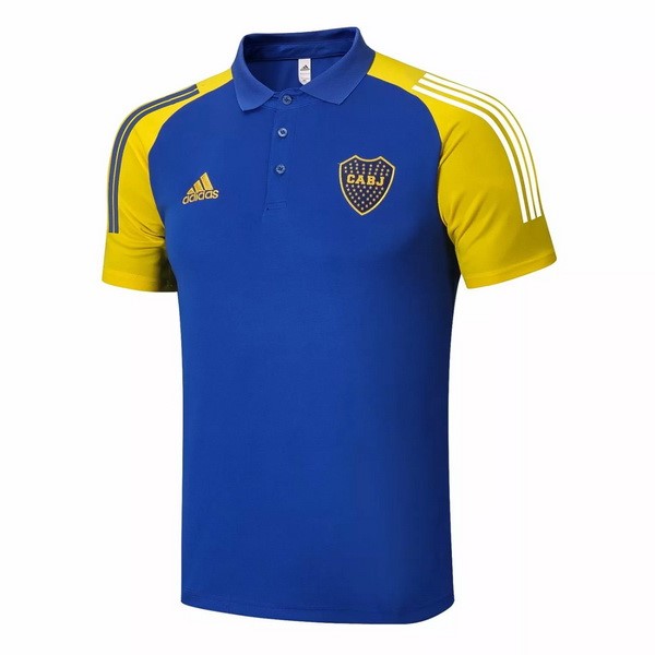 Polo Boca Juniors 2021 2022 Azul Amarillo